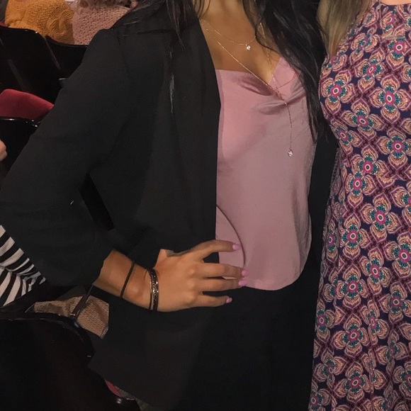 Black loose fitting suit jacket - Picture 4 of 4